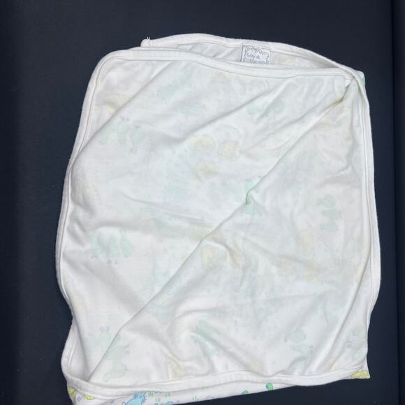 Creme de la Creme Cotton Baby Receiving Blanket Farm Animal Print Lovey - Picture 4 of 6